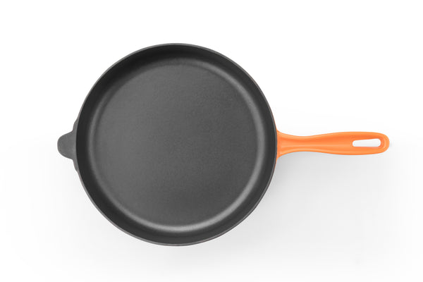 Cast Iron Frying Pan with steel - 20 cm - Amoris Home