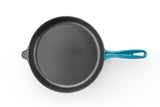 Cast Iron Frying Pan with steel - 28 cm - Amoris Home