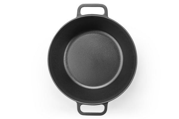 Cast Iron Wok Pan - 28 cm - Amoris Home