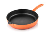 Cast Iron Frying Pan with steel - 24 cm - Amoris Home