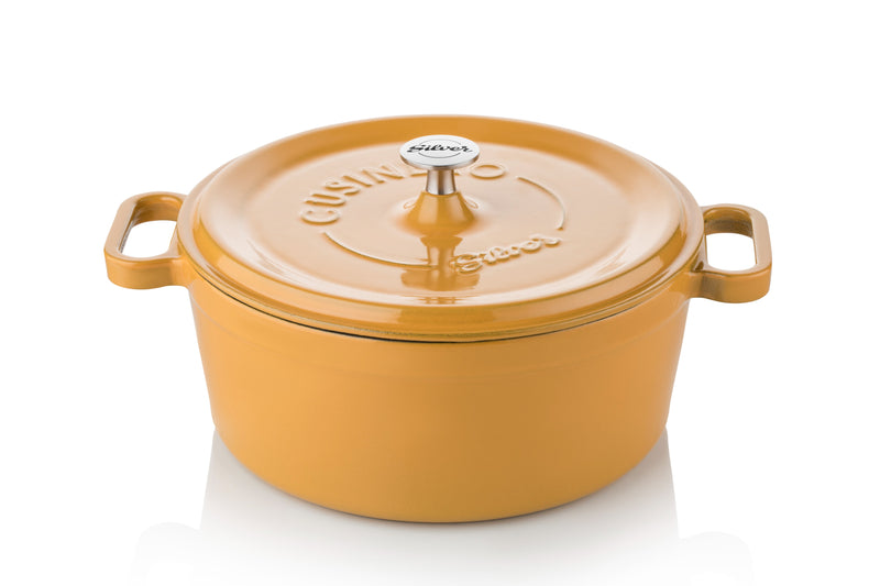 Cusinero Cast Iron Deep Pot - 4 liter - Amoris Home