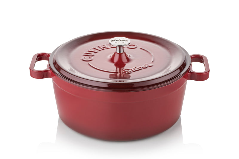 Cusinero Cast Iron Deep Pot - 2.5 liter - Amoris Home