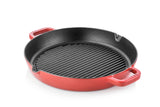 Cast Iron Grill Pan - 30 cm - Amoris Home