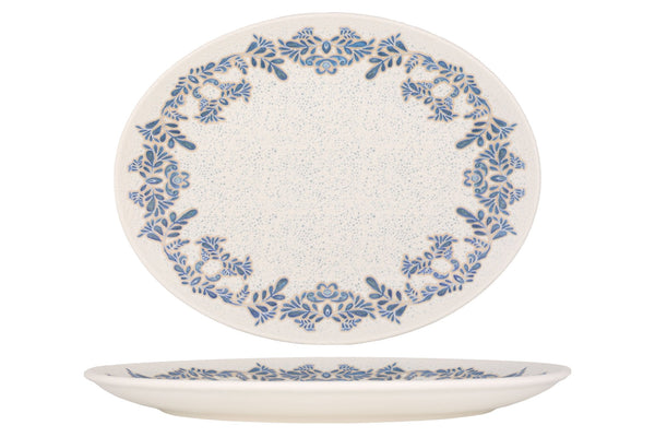 Valeria Service Plate 31 cm - oval - Chaplin Home