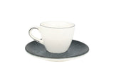 Vega Espresso cup with saucer - 80cc - set of 6 - Chaplin Home