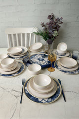 Wave Flow Dinnerware Set 24 pcs - Chaplin Home