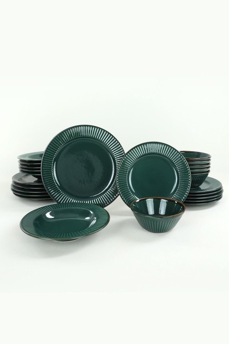 Zumrut Line Dinnerware Set 24 pcs - Chaplin Home