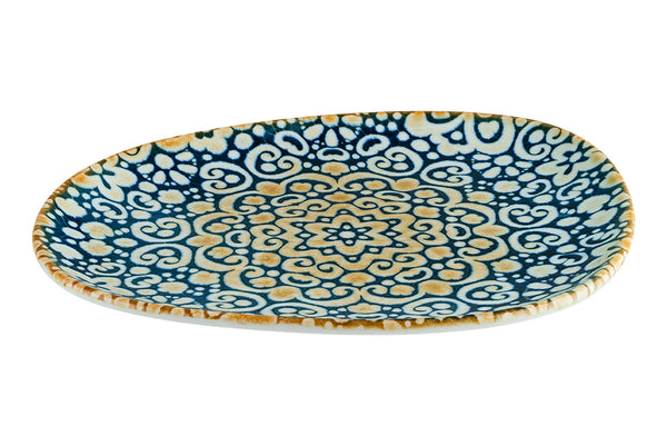 Alhambra Flat Plate 24 cm - oval - Amoris Home
