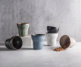 'Softline' porcelain coffee mug - Amoris Home